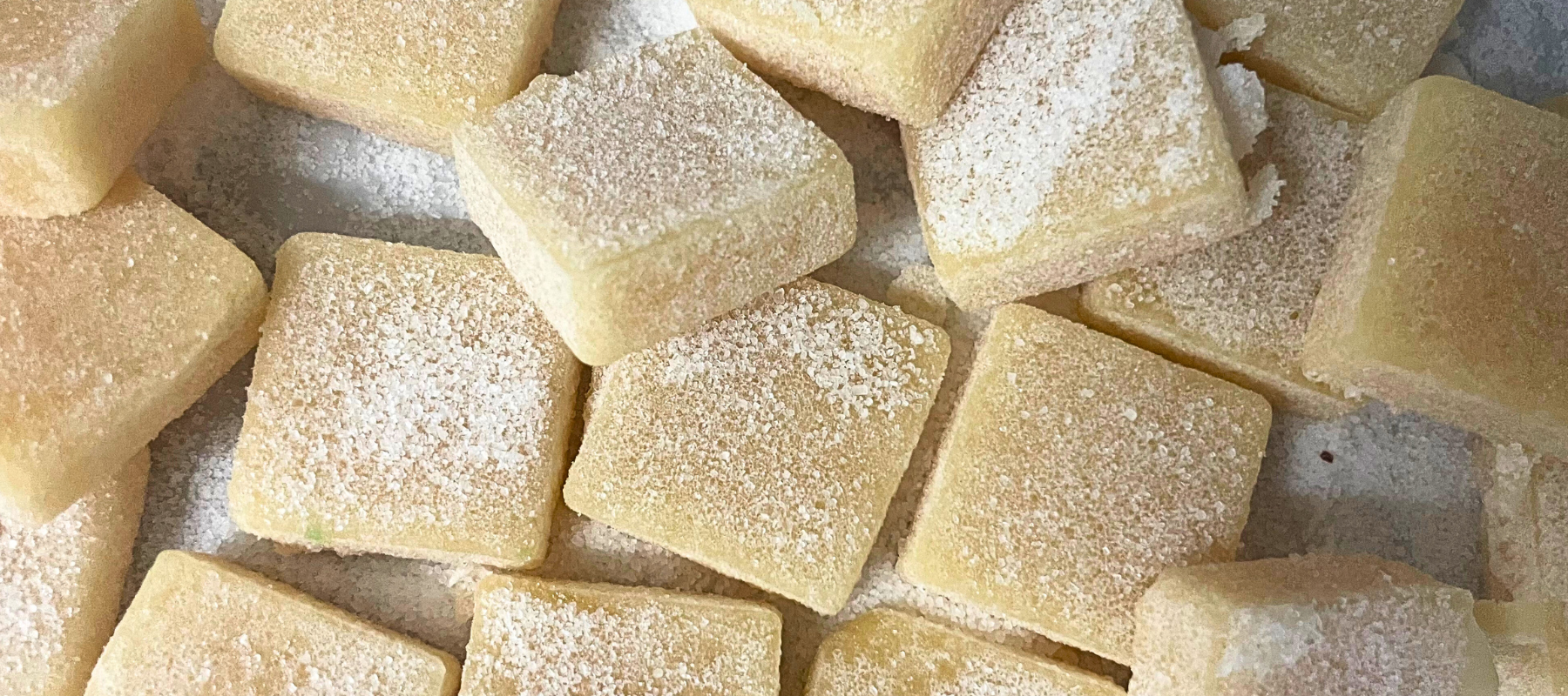 Bulk 25mg Delta 9 THC Gummy Squares NO COLOR