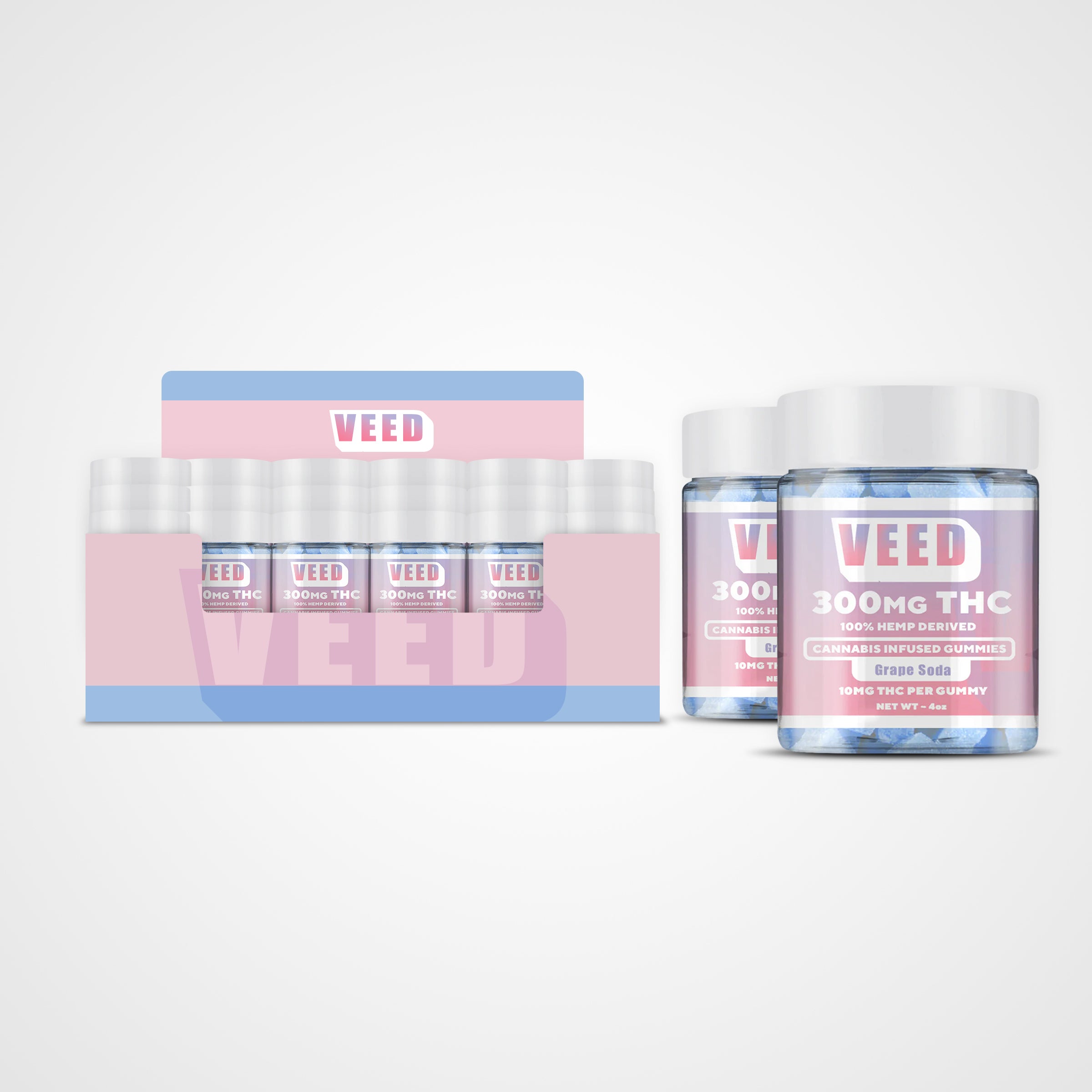 Delta 9 Gummies Case of 50 (Under $9.99/Jar)