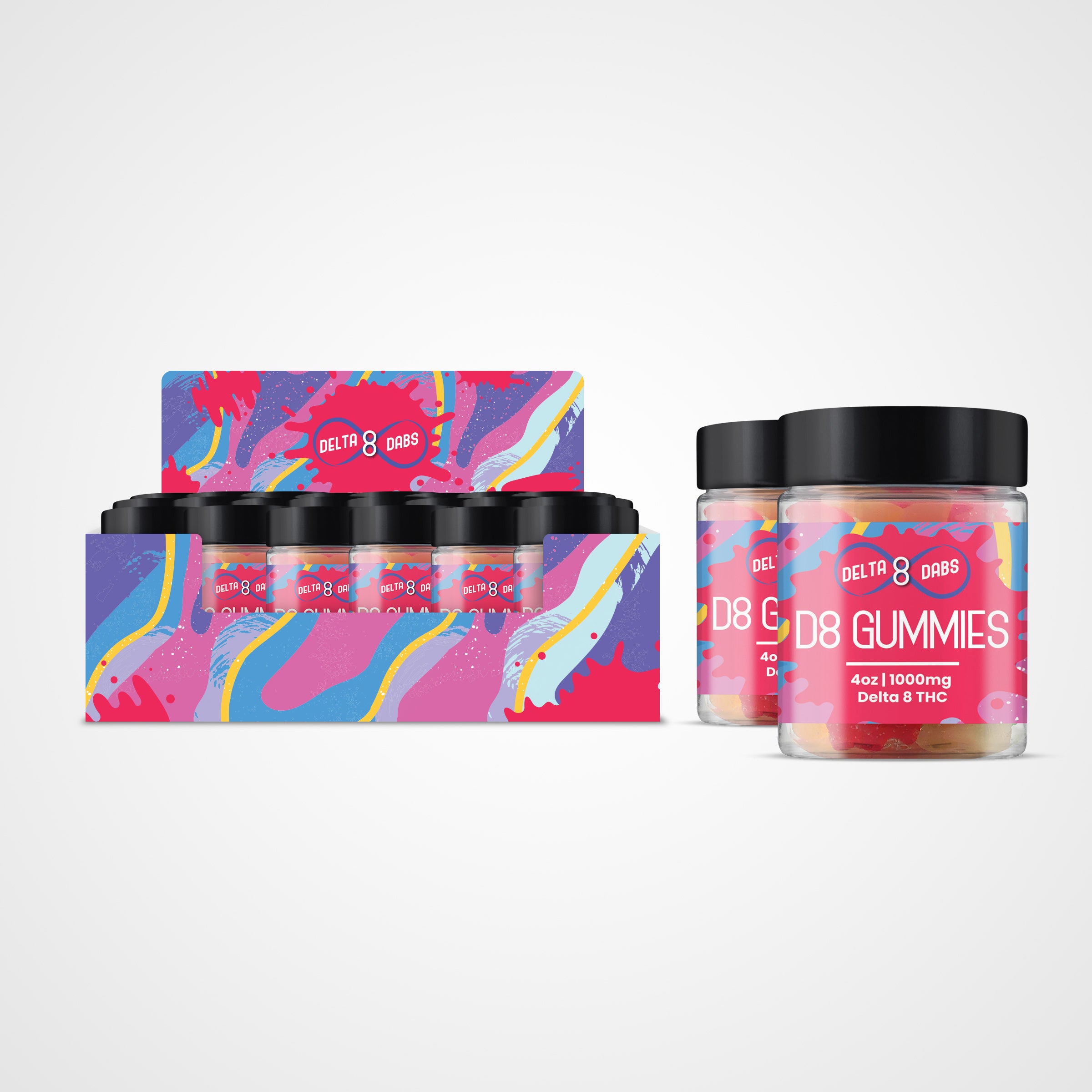 Delta 8 THC Gummies Case of 25