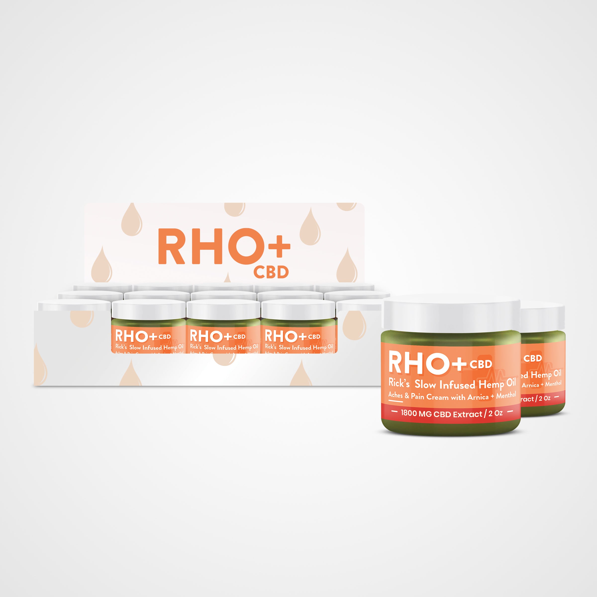 CBD Cream Case of 50 (Under $9.99/Jar)