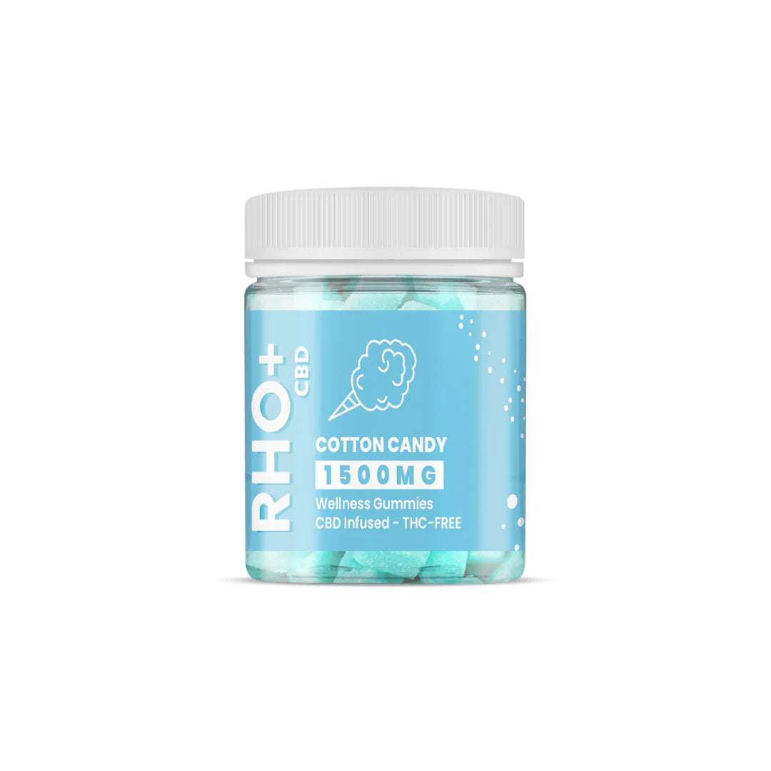 CBD Gummy Cubes Case of 50 (Under $10.99/Jar)