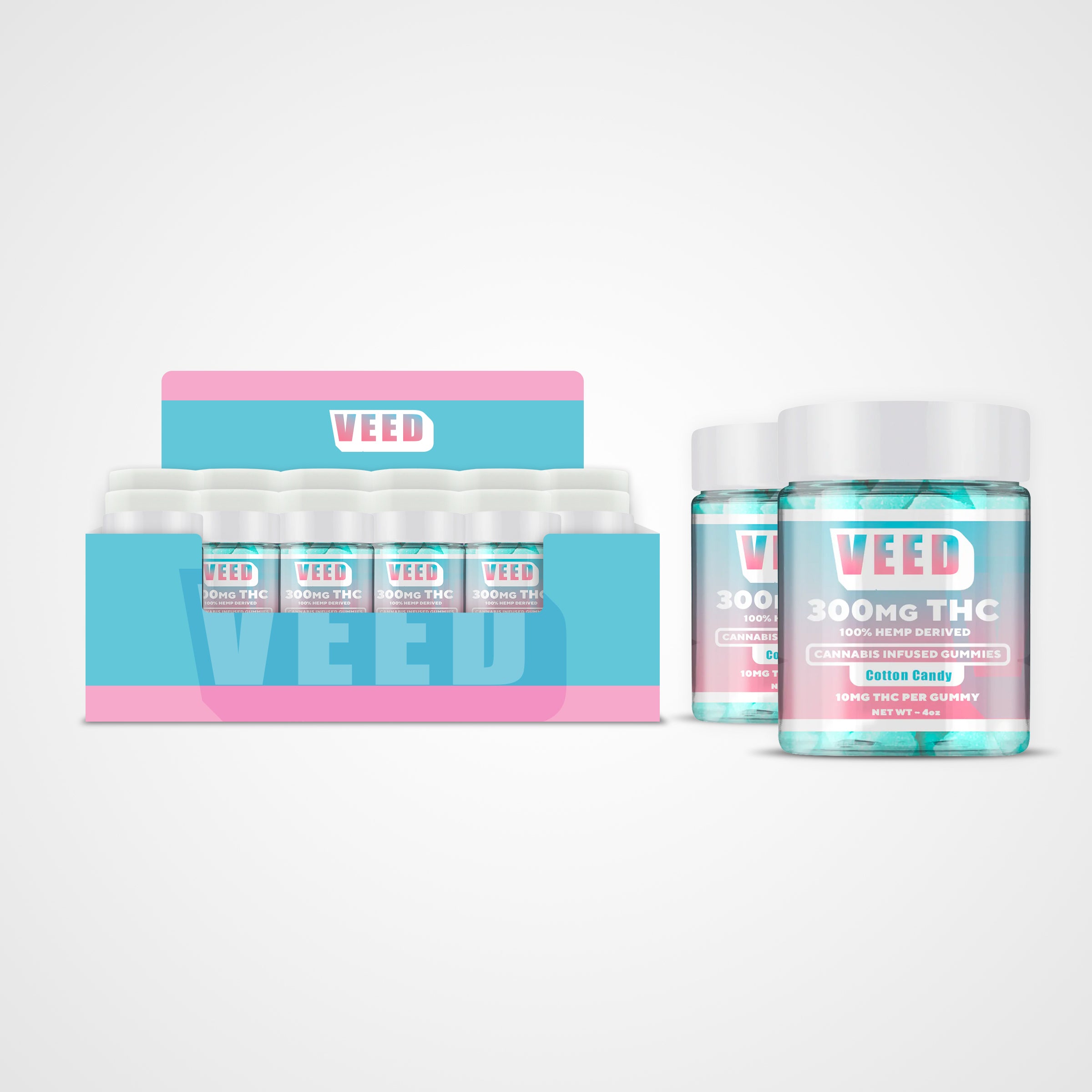 Delta 9 Gummies Case of 50 (Under $9.99/Jar)