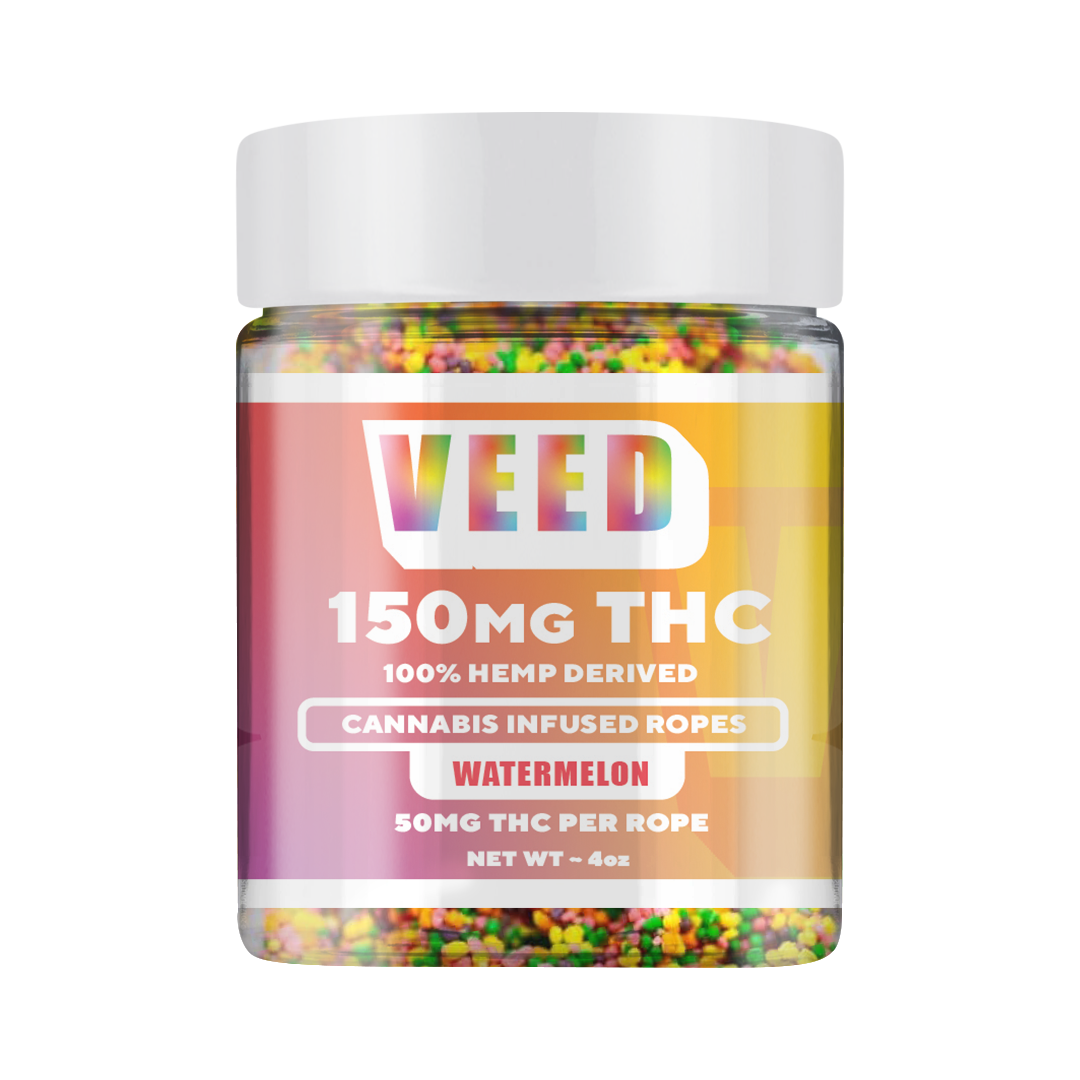 Delta 9 Nerd Ropes Case of 50 (Under $9.99/Jar)