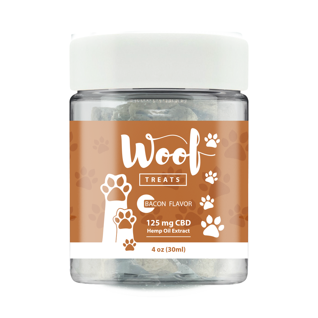 CBD Pet Treats Case of 50 (Under $9.99/Jar)