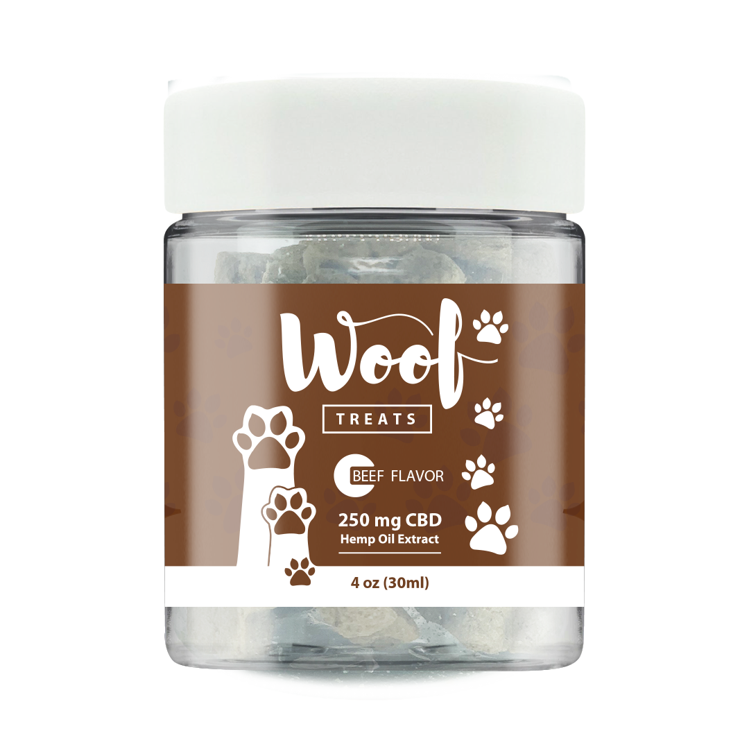 CBD Pet Treats Case of 50 (Under $9.99/Jar)
